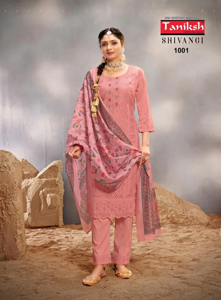 Taniksh Shivangi Vol 1 Muslin Wholesale Readymade Salwar Suit Catalog — Wholesale Readymade Suit, MPA wholesale from Surat - Gallery Image 5
